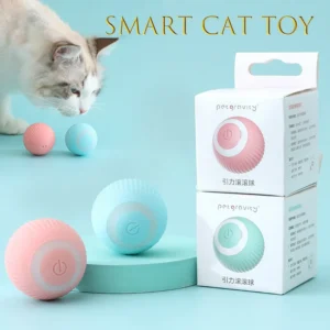 Self-Rolling Smart Cat Toy for Interactive Training and Fun