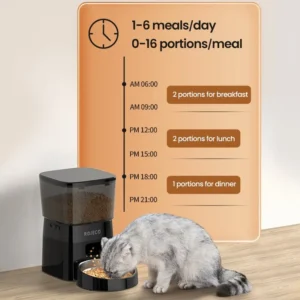 Automatic Smart Pet Feeder For Cats and Dog thumbnail 2