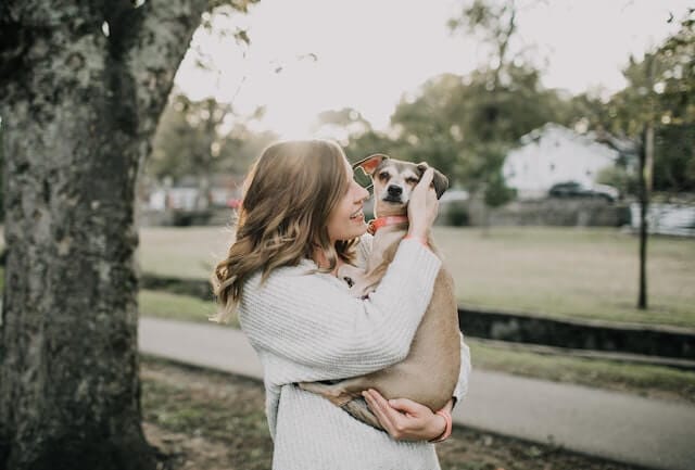 People with dog